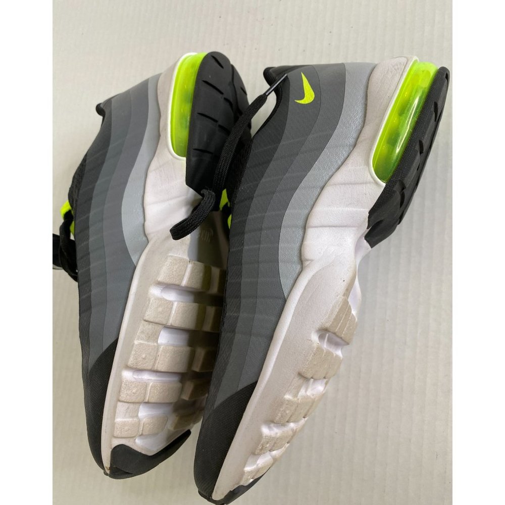 Nike Air Max 2015 Men’s Size 9 Black Gray Volt Running Shoes 749212-002 Gym - Picture 7 of 9